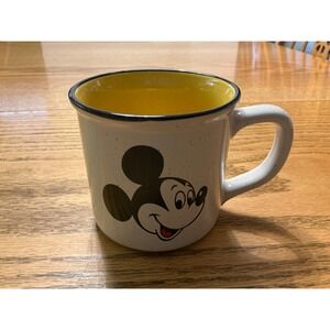 Disney Mickey Mouse Zak Designs Speckled Ceramic Campfire Coffee Mug 16 oz
